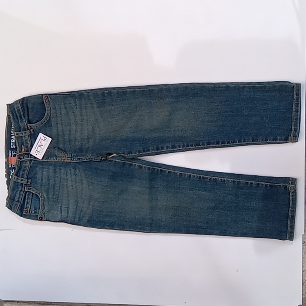 The Children's Place Stretch Straight Size 5T Blue Boy Jeans